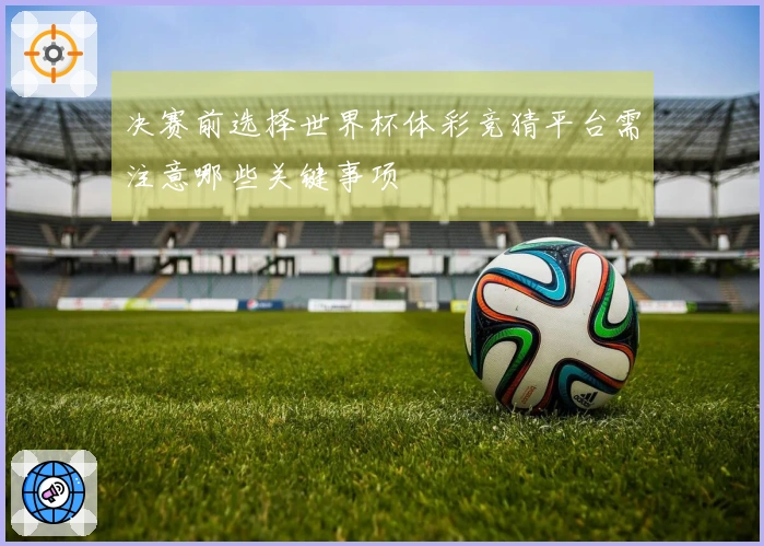 决赛前选择世界杯体彩竞猜平台需注意哪些关键事项